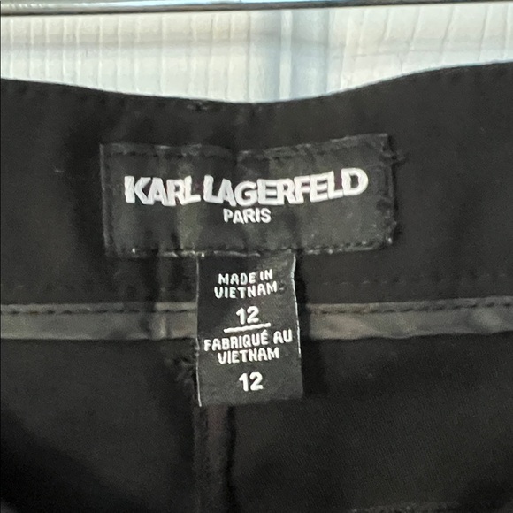 Karl Lagerfeld Elegant Black Trousers - Picture 2 of 4